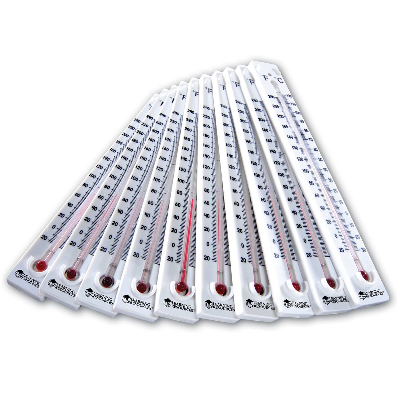 Learning Resources Boiling Point Thermometers, 10ct.